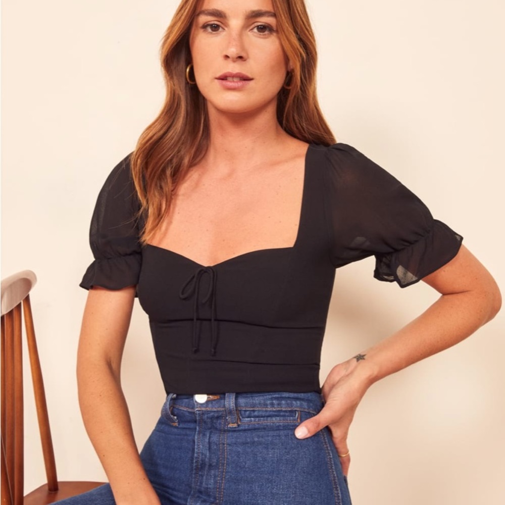 NWT Reformation Delevan Top
